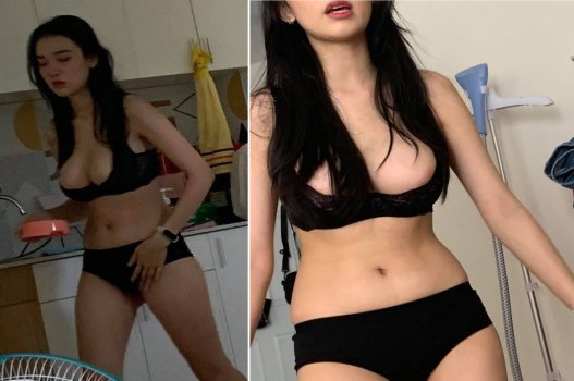 Gái xinh vú to gọi trai sang nhà chịch nhau